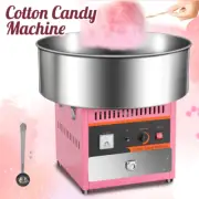 Cotton Candy Machine Commercial 1000W Sugar Floss Maker For Party Pink Color