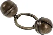 Toddmomy Metal Decorative Pet Collar Bells Compact Cat Collar Bells Supply for Dogs and Cats