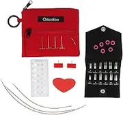 Chiaogoo - Chiaogoo Twist (5 + 8 cm, 2.00-3.25 mm) Short Interchangeable Circle Needle Tips Combo Pack - 1 Piece