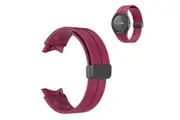 Magnetic Silicone Band Strap For Samsung Galaxy Watch 4 5 6 Pro-Red