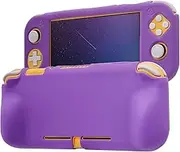 Grip Case for Nintendo Switch Lite, Silicone Case for Nintendo Switch Lite - Purple