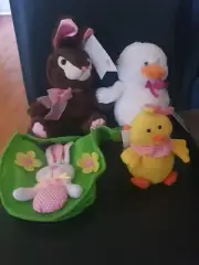 Easter Bulk Lot Plush Toys Chick Bunny Rabbit Duck Hunting Bag Target Brands