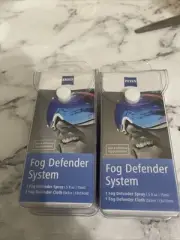 2 Zeiss Fog Defender System Spray Kit For Eyeglasses Binoculars Camera Scopes