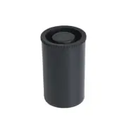 10Pcs/Set Plastic Empty Black Bottle 35mm Film Box Canister Container Cans Z5L3