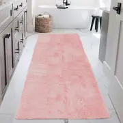 Ultra Soft Thick Fluffy Pile Non Slip Bath Rug Non Slip Shaggy Bath Mat