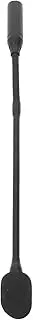 ZenithAur Dynamic Microphone for Conference, 3 Pin Straight Plug Corded Voice Condenser Mic, 18in Aluminum Alloy Desktop Paging Microphone