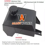 Aluminum Coolant Overflow Tank for Ford Falcon BA BF XR6 XR8 6cyl V8 (for: Ford)