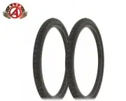 ALTA Bicycle Tire 20" x 1.50" Black (2)Tires Semi-Slick City 20" Bicycle Tire