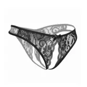 Floral Lace Crotchless Panty Open Crotch Panties Crotchless Lingerie underwear