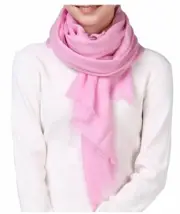 100% Wool Scarf Final Clear Out Scarf Lightweight Shawl Thin and Soft Classic
