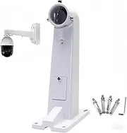 [BeElion] Aluminium Alloy Heavy-Duty Aluminum Indoor/Outdoor Universal Wall Mount Bracket for Hikvision, Dahua, Axis CCTV PTZ Cameras - Adjustable Angle, Corrosion-Resistant