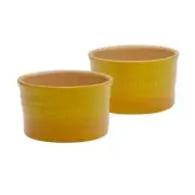 Chasseur La Cuisson Ramekins Set of 2 Citron Yellow