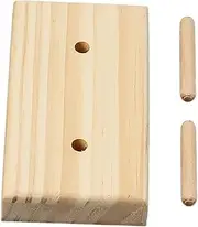 TEHAUX Wooden Thread Holder Space Saving Yarn Spool Rack for Easy Organization Portable and Durable Design Multifunctional Thread Storage for Sewing Embroidery Craft Projects
