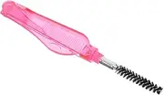 Ipetboom 2-in-1 Eyelash Brush Brow Comb Folding Mascara Separator Compact Beauty Tool