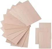 10pcs Balsa Wood Sheets Ply, 100/200/300mm Long Solid Wood Boards, 1-8mm Thin Boards for Accessories Unfinished Wood(300x100x3mm)