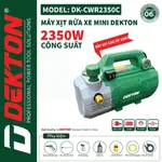 工業洗車機 DEKTON CWR2350C - 2350W 家用洗車用高壓清洗機 - 帶輪子的工業洗車機