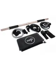 Maji Portable Exercise Bar with Resistance Bands