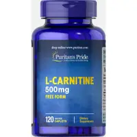 在飛比找蝦皮購物優惠-L-Carnitine 左旋肉鹼 500 Mg 60/120