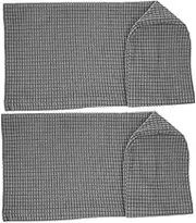 PRETYZOOM 2Pcs Elastic Sofa Armrest Cover Light Grey Arm Rest Towels for Home and Office Protective Cloth Simple Style Skin Friendly Design