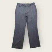 Eddie Bauer Pants Women’s 8 Blakely Fit Wool Silk Blend Dress Trouser Academia