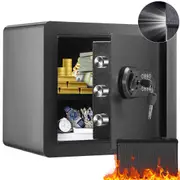 1.2C Steel Digital Safe Box with Dual Lock System for Home or Office Use