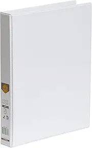 MARBIG 5402008B Mbg Clearview Insert Binder A4 2D Ring 25mm White
