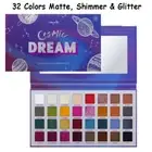 Amorus Cosmic Dream 32 Colors Matte Shimmer Metallic Glitter Eyeshadow Palette
