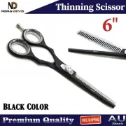 Barber Scissors Shears Black color Beauty Parlor Cutting Thinning Scissor NEW