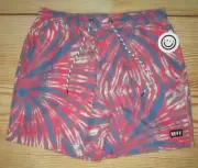 MENS NEFF TIE DYE SWIM BOARD SHORTS SIZE S