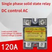 Single-phase DC controlled AC DC-AC SSR solid state relay YHD24120A 240VAC 120A