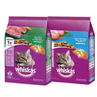 在飛比找松果購物優惠-whiskas 偉嘉貓食乾糧 7Kg 海洋魚類 鮪魚總匯 貓