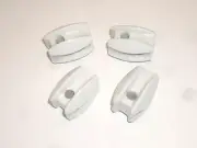 ICR 3505-9997-153 SMALL CERAMIC EGG SHELL ANTENNA END INSULATOR 4PC SET