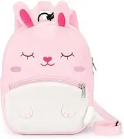[mibasies] Backpack Leash for Toddlers 1-3: Cute Plush Backpack - Animal Cartoon Mini Baby Travel Bag