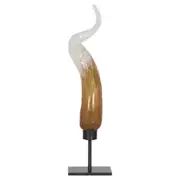 Decorative Figure Dkd Home Decor Crystal Metal 12 x 7 x 47 Cm