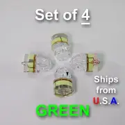 SET OF 4 DIAMOND LED fishing lights, GREEN, deep drop, swordfish, FREE SHIP, USA