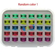 30PCS #2518P PLASTIC BOBBINS WITH BOX for SINGER CLASS 15 HOME SEWING MACHINE