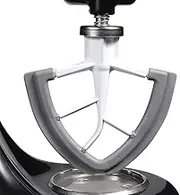 Flex Edge Beater for Aid Flat Edge Beater Paddle for 4.5/5 QT Bowl Tilt-Head Stand Mixer Portable Flex Edge Beater Attachment with Silicone Edges Bowl Scraper for Baking