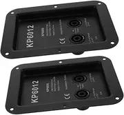 Abaodam 2 Pcs Box Speaker Junction Box Connector Plate Durable Speaker Wiring Terminal Board for Stage and Audio Systems Compatible with Stage Box Enhance Sound