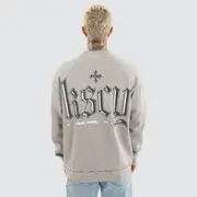 [Kiss Chacey] Kingdom Relaxed Sweater Alloy