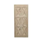 Six X-Brace Barn Door D29