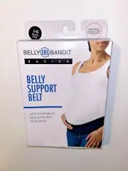 Womens Belly Bandit Maternity Belly & Back Support Belt Black Size Sm-Lg NEW