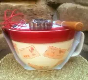 Christmas Bake Set With Mixing Bowl And Utensils BakeShop by Master Class New 5p