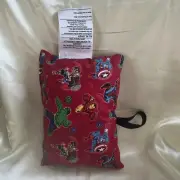 Marvels Super Hero pillows Spider Man, Captain America, Hulk.