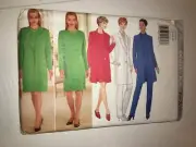 WOMENS UNCUT BUTTERICK 4737 Sewing Pattern DRESS JACKET PANTS CAREER SIZE 12-16
