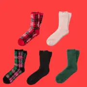 Victoria's Secret PINK FUZZY MID-CALF SOCK MARSHMALLOW KNIT Sherpa SOCKS Choose