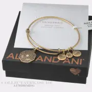 Authentic Alex and Ani Bridesmaid Rafaelian Gold Charm Bangle