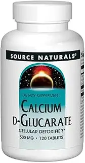 Source Naturals Calcium D-Glucarate 500mg, 120 Tablets