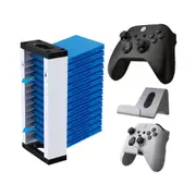 Game Case Storage Shelf Controller Wall Mount Holders for PS4 PS5 Xbox Switch