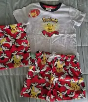 Peter Alexander Pokemon Pikachu Pj Set Size 3 Bnwt