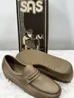 NEW SAS Mens Alamo Leather Slip On Loafers Mocha Tan Size 13 M Dress Casual